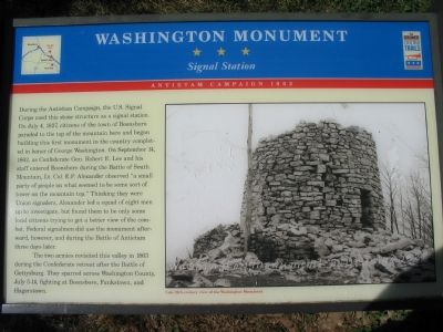 Washington Monument Marker image. Click for full size.