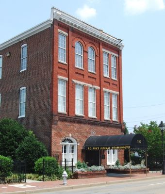A.D. Price Funeral Establishment. Click for full size. A.D. Price Funeral Establishment image. Click for full size.