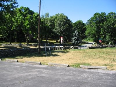 Three Civil War Trails Markers at the Corner of Gapland and Arnoldstown Roads image. Click for full size.