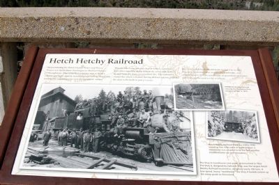 Hetch Hetchy Railroad. Click for full size. Hetch Hetchy Railroad image. Click for full size.