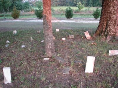 Grave Markers in the Quaker Cemetery. Click for full size. Grave Markers in the Quaker Cemetery image. Click for full size.
