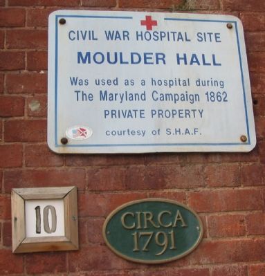 Moulder Hall Marker image. Click for full size.