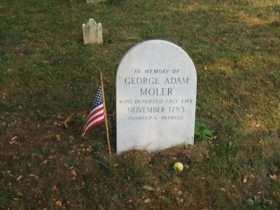 Grave Site of George Adam Moler, Sr. image. Click for full size.