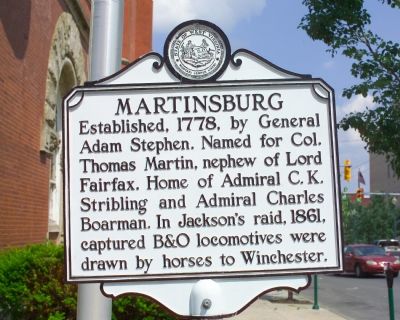 Martinsburg Face. Click for full size. Martinsburg Face image. Click for full size.