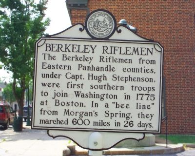 Berkeley Riflemen Face. Click for full size. Berkeley Riflemen Face image. Click for full size.