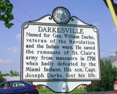 Darkesville Marker image. Click for full size.