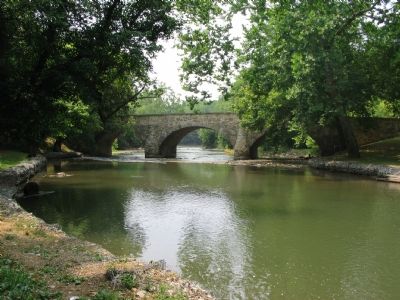 Booth's Mill Bridge over Antietam Creek. Click for full size. Booth's Mill Bridge over Antietam Creek image. Click for full size.