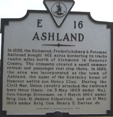 Ashland Marker image. Click for full size.