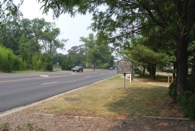 Marker along Route 1. Click for full size. Marker along Route 1 image. Click for full size.