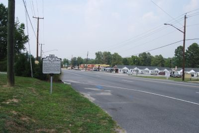 Marker along The Boulevard (US1) image. Click for full size.
