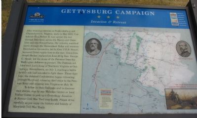Gettysburg Campaign - Invasion & Retreat Marker image. Click for full size.