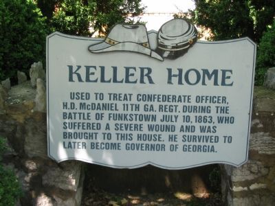 Keller Home Marker image. Click for full size.
