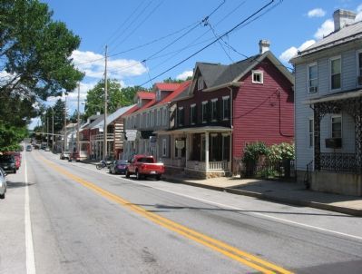 Funkstown Today (Looking Down the Old National Pike). Click for full size. Funkstown Today (Looking Down the Old National Pike) image. Click for full size.