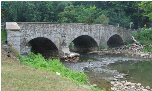 Bridge No. 2 Spaning the Antietam image. Click for full size.