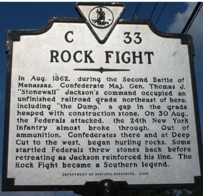 Rock Fight Marker image. Click for full size.