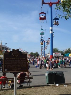 The Ohio State Fair Marker. Click for full size. The Ohio State Fair Marker image. Click for full size.