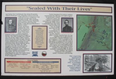 "Sealed With Their Lives" Marker image. Click for full size.