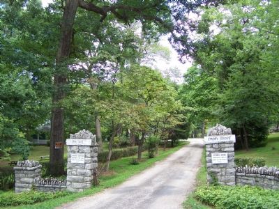 Entrance to Emory Grove Camp image. Click for full size.
