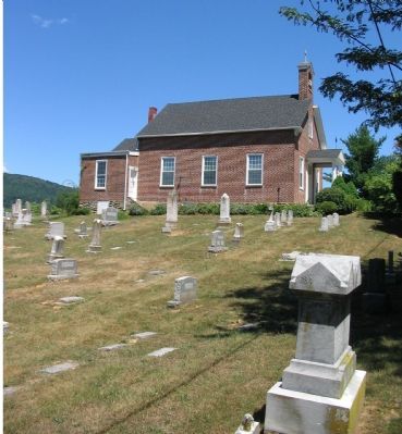 St. Luke's Episcopal Church and Cemetery. Click for full size. St. Luke's Episcopal Church and Cemetery image. Click for full size.