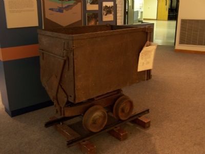 Mine Cart used to haul chromite. image. Click for full size.