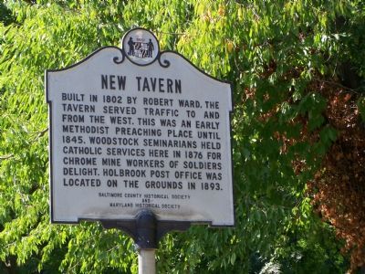 New Tavern Marker image. Click for full size.