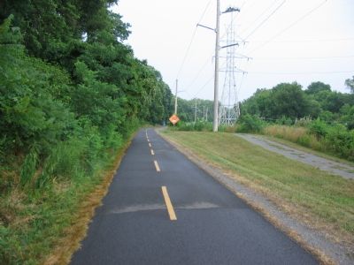 The W&OD Trail and Virginia Power Lines image. Click for full size.