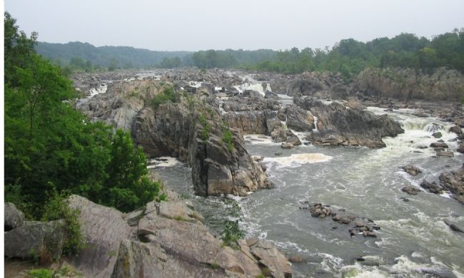The Great Falls of the Potomac image. Click for full size.