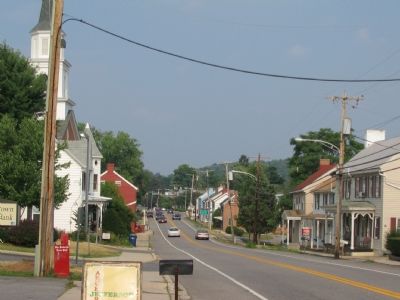 Modern Day View of Downtown Jefferson image. Click for full size.