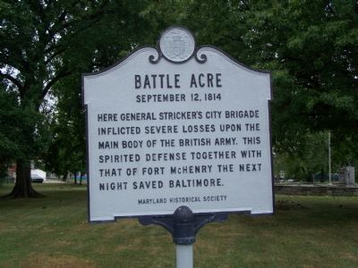 Battle Acre Marker image. Click for full size.