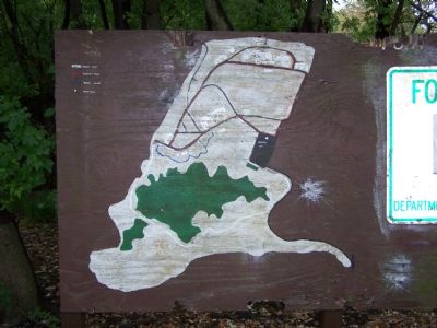 Map of Fort Howard State Park image. Click for full size.