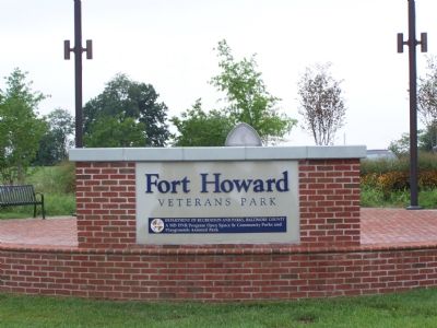 Fort Howard Veteran's Park Marker image. Click for full size.