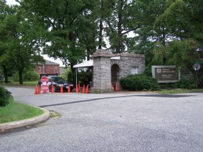 Entrance Gate to Fort Howard Veteran's Hospital. Click for full size. Entrance Gate to Fort Howard Veteran's Hospital image. Click for full size.