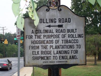 Rolling Road Marker image. Click for full size.