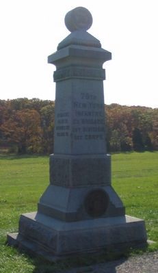 76th New York Infantry Monument image. Click for full size.