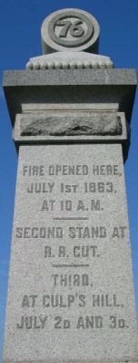 Back of Monument image. Click for full size.
