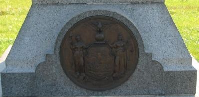 State Seal at Base of Monument image. Click for full size.