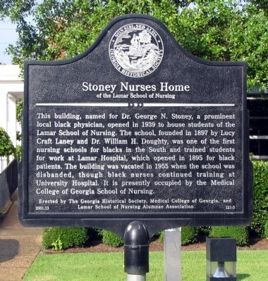 Stoney Nurses Home Marker. Click for full size. Stoney Nurses Home Marker image. Click for full size.