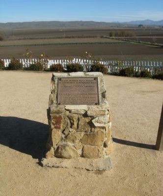 The San Andreas Fault Exhibit & El Camino Real Earthquake Walk Marker. Click for full size. The San Andreas Fault Exhibit & El Camino Real Earthquake Walk Marker image. Click for full size.