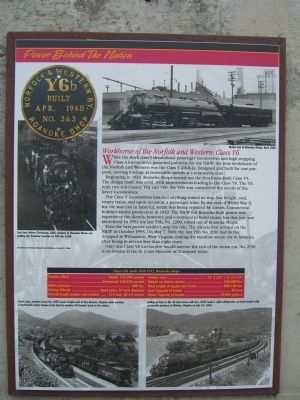 Power Behind the Nation Marker. Click for full size. Power Behind the Nation Marker image. Click for full size.