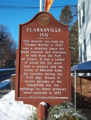 Clarksville Inn Marker image. Click for full size.