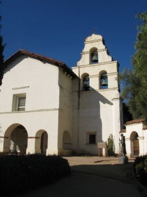 The Mission San Juan Bautista Church Bells image. Click for full size.