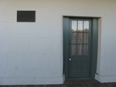 An Entrance Door and the Castro Adobe Marker image. Click for full size.