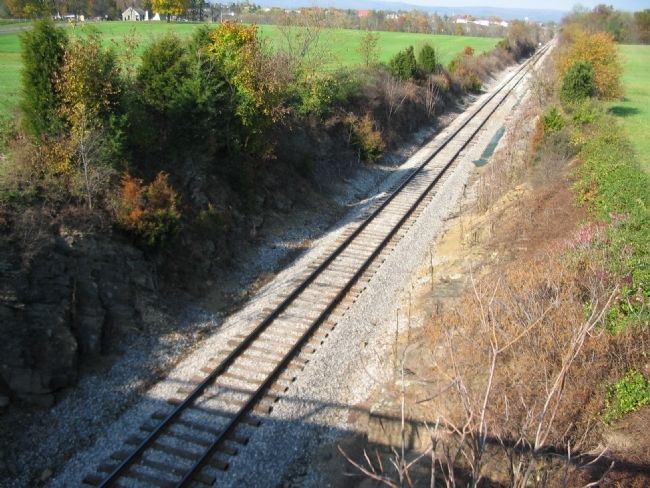 The Railroad Cut image. Click for full size.