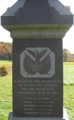 Left Side of Monument. Click for full size. Left Side of Monument image. Click for full size.