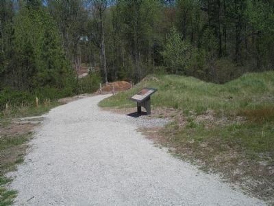 Breakthrough Trail Marker. Click for full size. Breakthrough Trail Marker image. Click for full size.