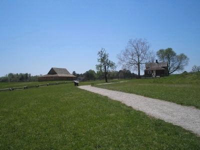 Marker on the Hart Farm. Click for full size. Marker on the Hart Farm image. Click for full size.