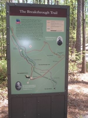 The Breakthrough Trail Marker image. Click for full size.