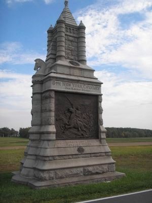 6th New York Cavalry Marker image. Click for full size.