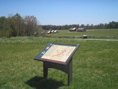 Marker on the Hart Farm. Click for full size. Marker on the Hart Farm image. Click for full size.
