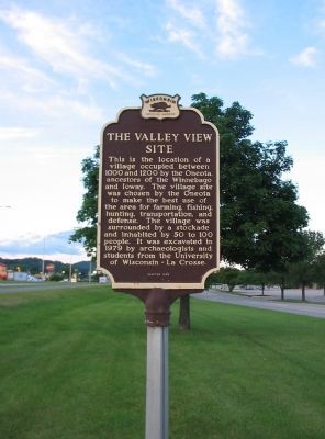 The Valley View Site Marker image. Click for full size.